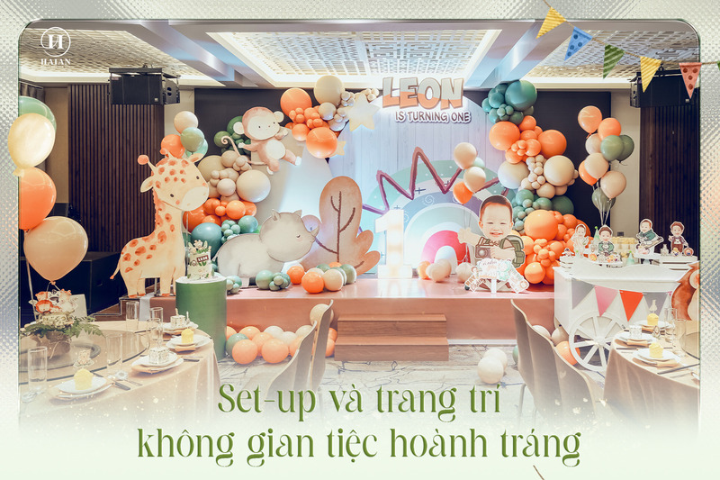 thực đơn tiệc thôi nôi