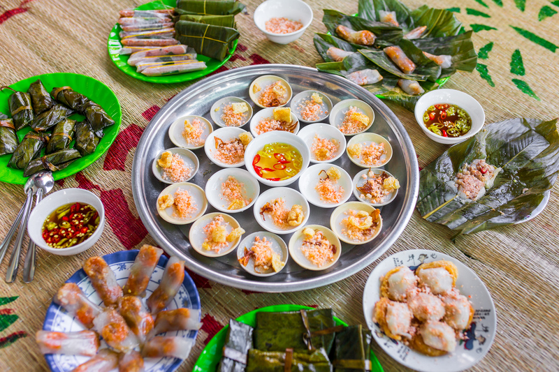 Bánh lọc, bánh nậm, bánh bèo – món ăn đặc sản Đà Nẵng.