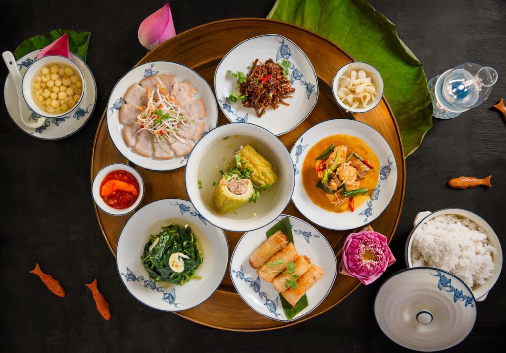 Vietnamese meal